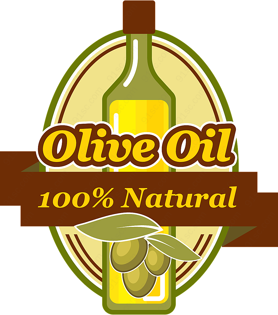 橄榄油标志矢量矢量logo图形