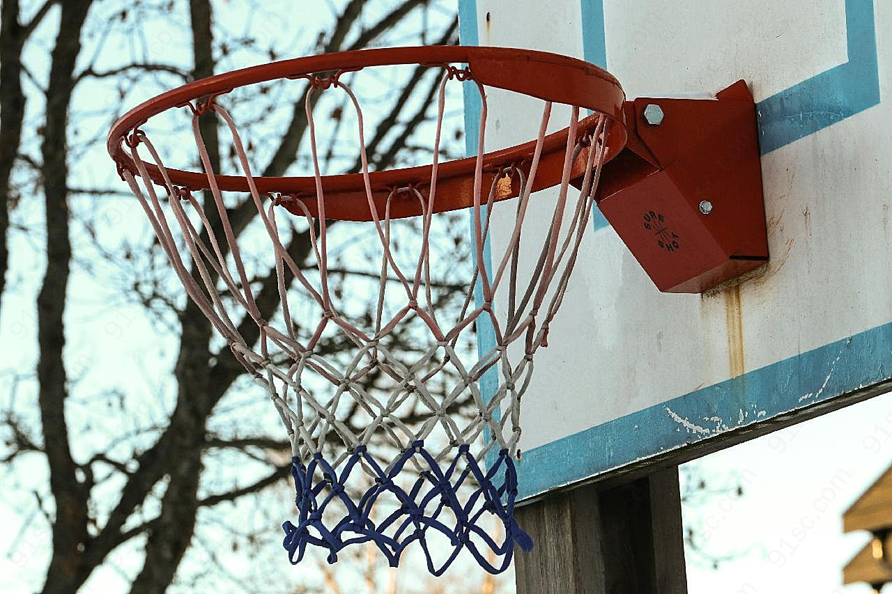 篮球框摄影图片生活用品
