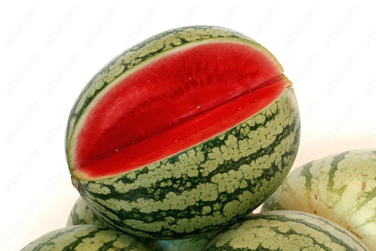鲜红大图片西瓜
