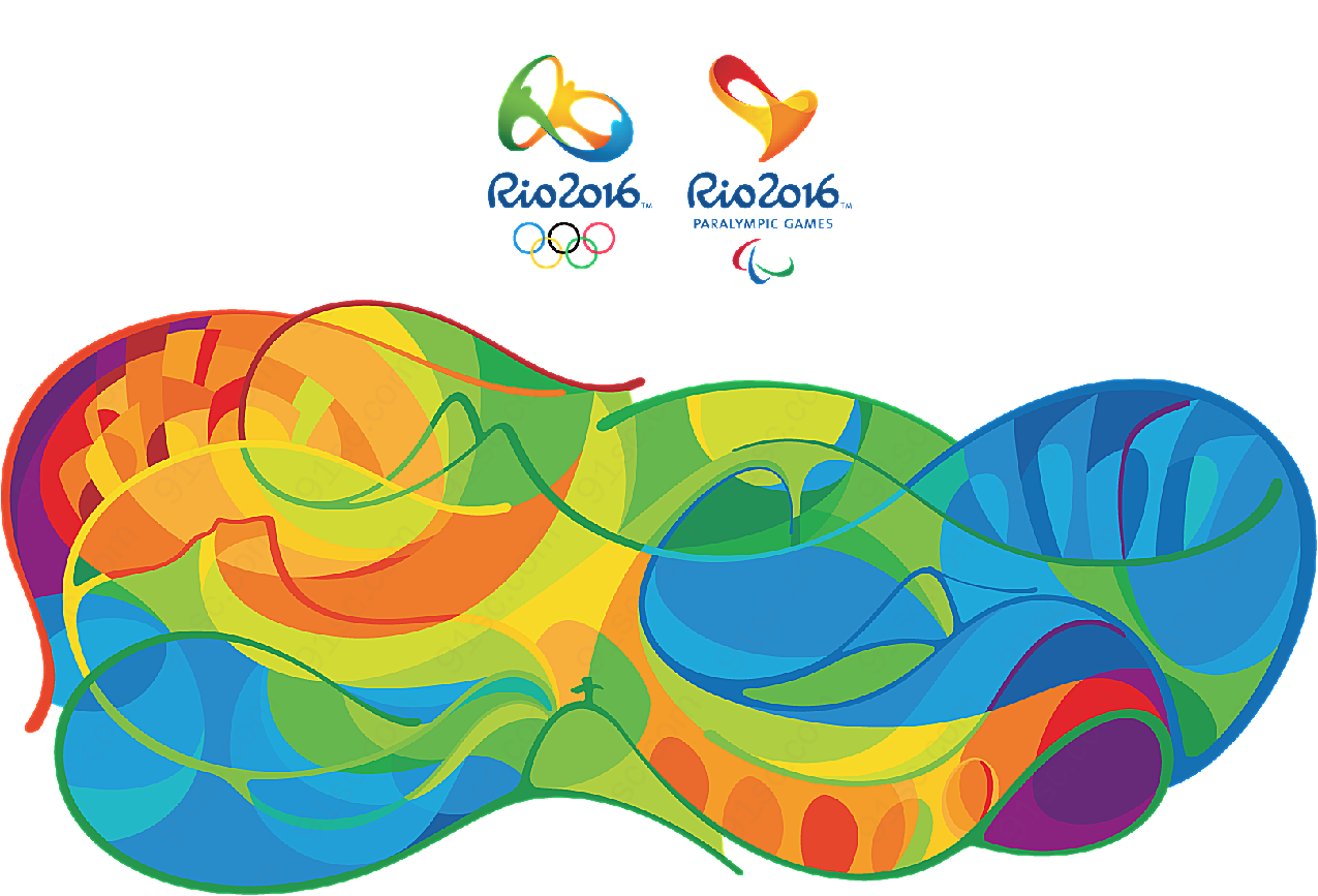 2016奥运会图形矢量体育运动