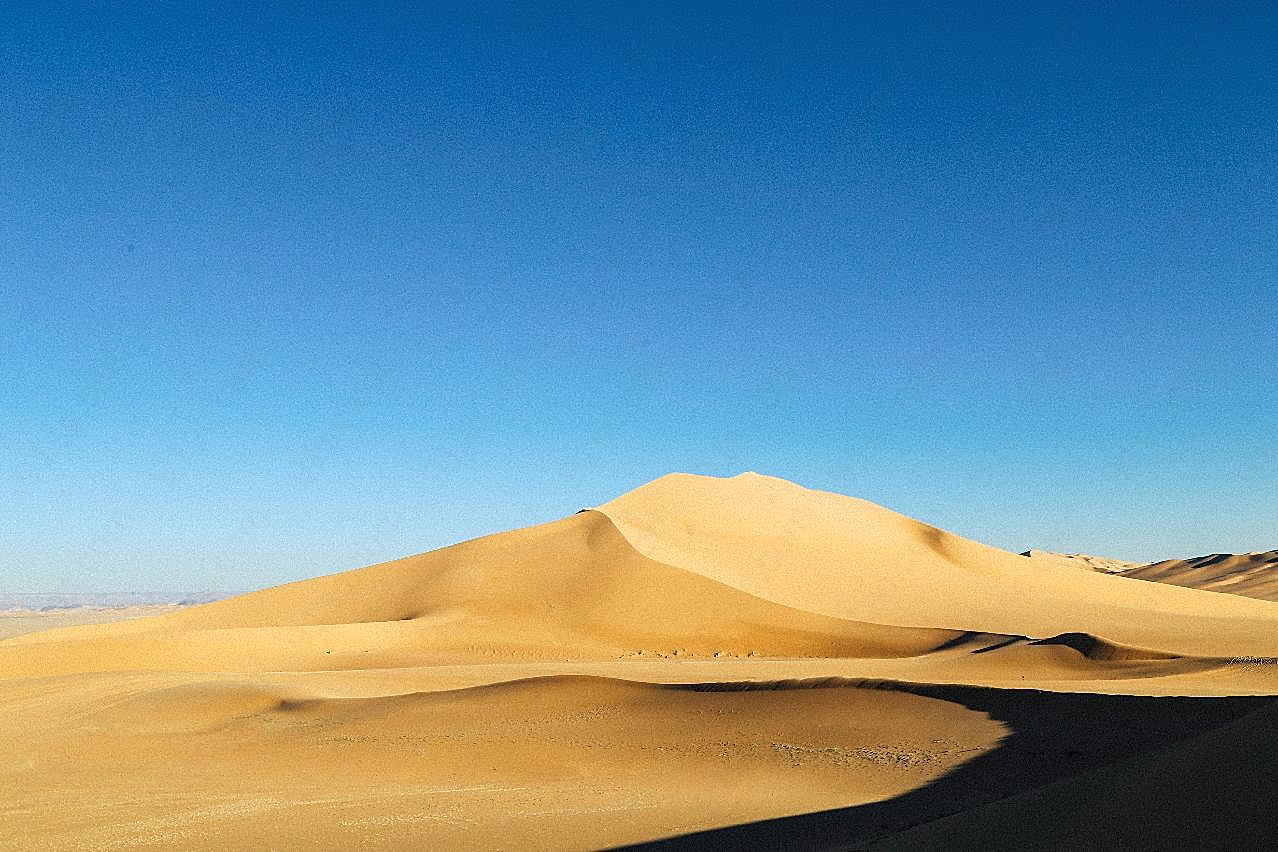 荒漠沙丘电脑壁纸图片摄影高清