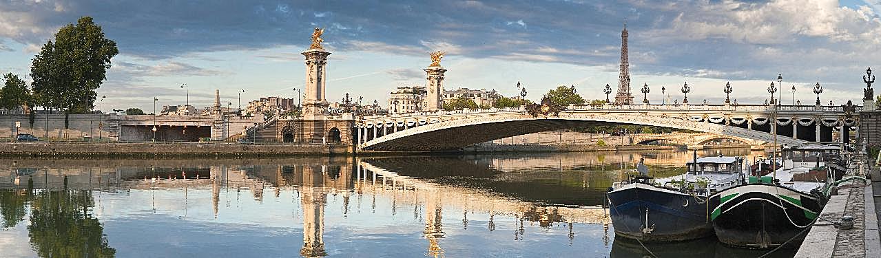 法国亚历山大三世桥图片特色建筑