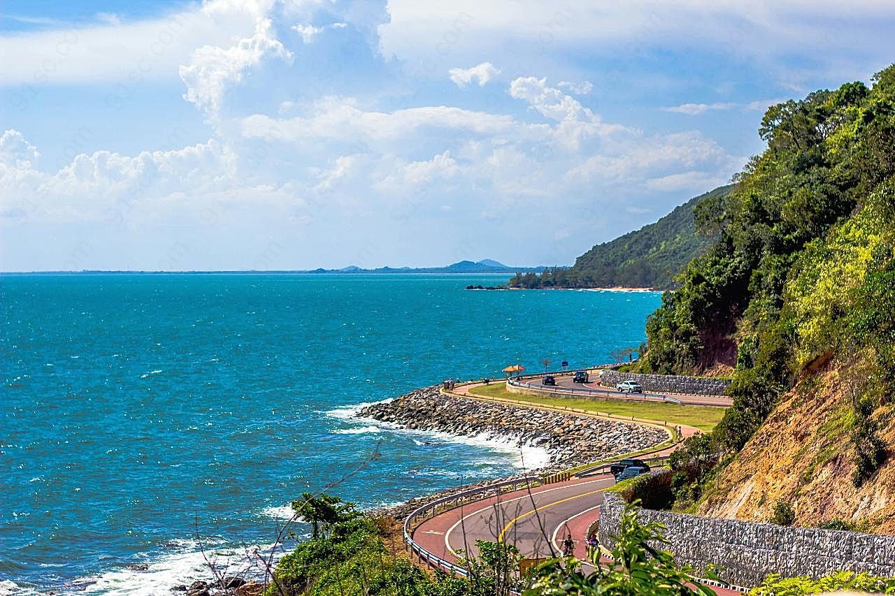 泰国海边风景图片自然风景