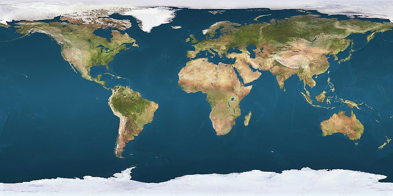 地球表层陆地海洋摄影
