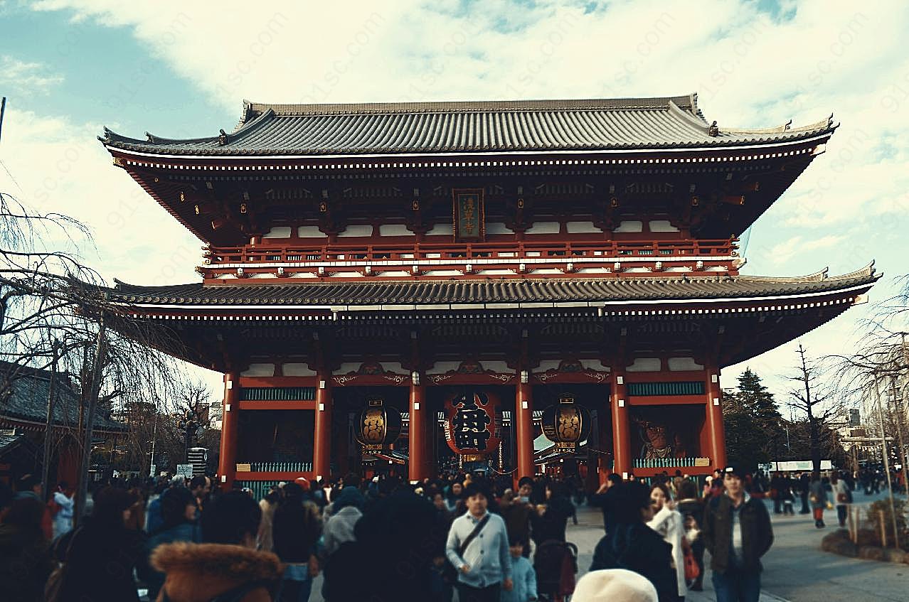 日本浅草寺图片空间
