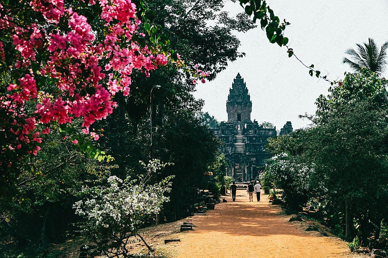 柬埔寨城市旅游风景图片摄影