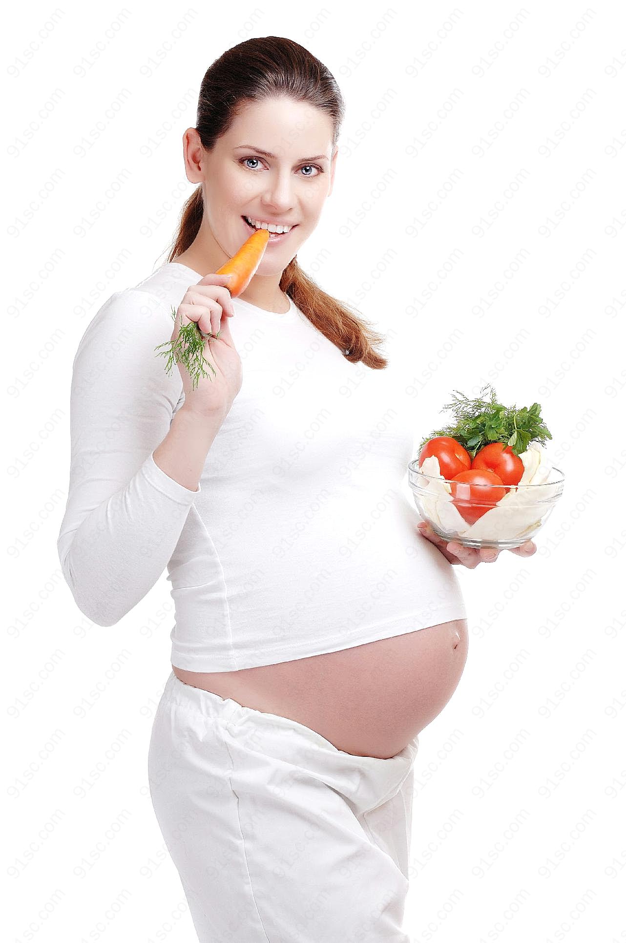 孕妇营养蔬菜图片摄影
