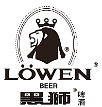 黑狮啤酒logo矢量餐饮食品标志