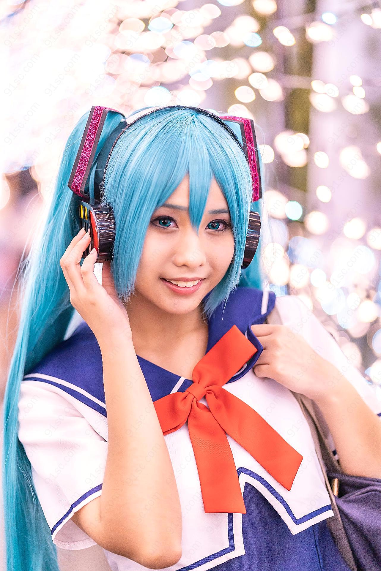 初音未来cosplay图片高清人物