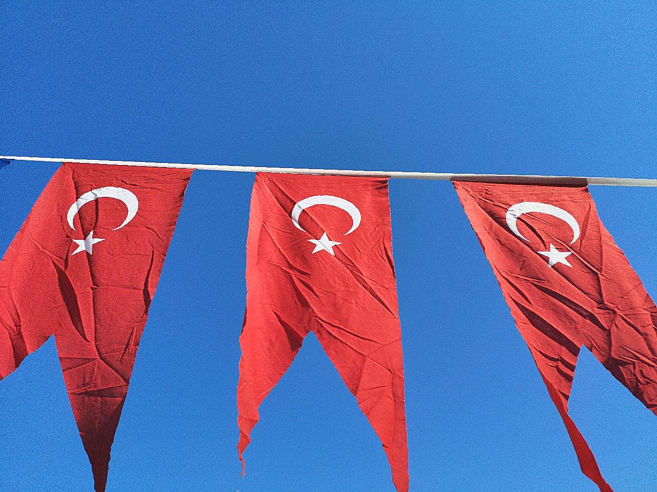 土耳其旗帜图片高清