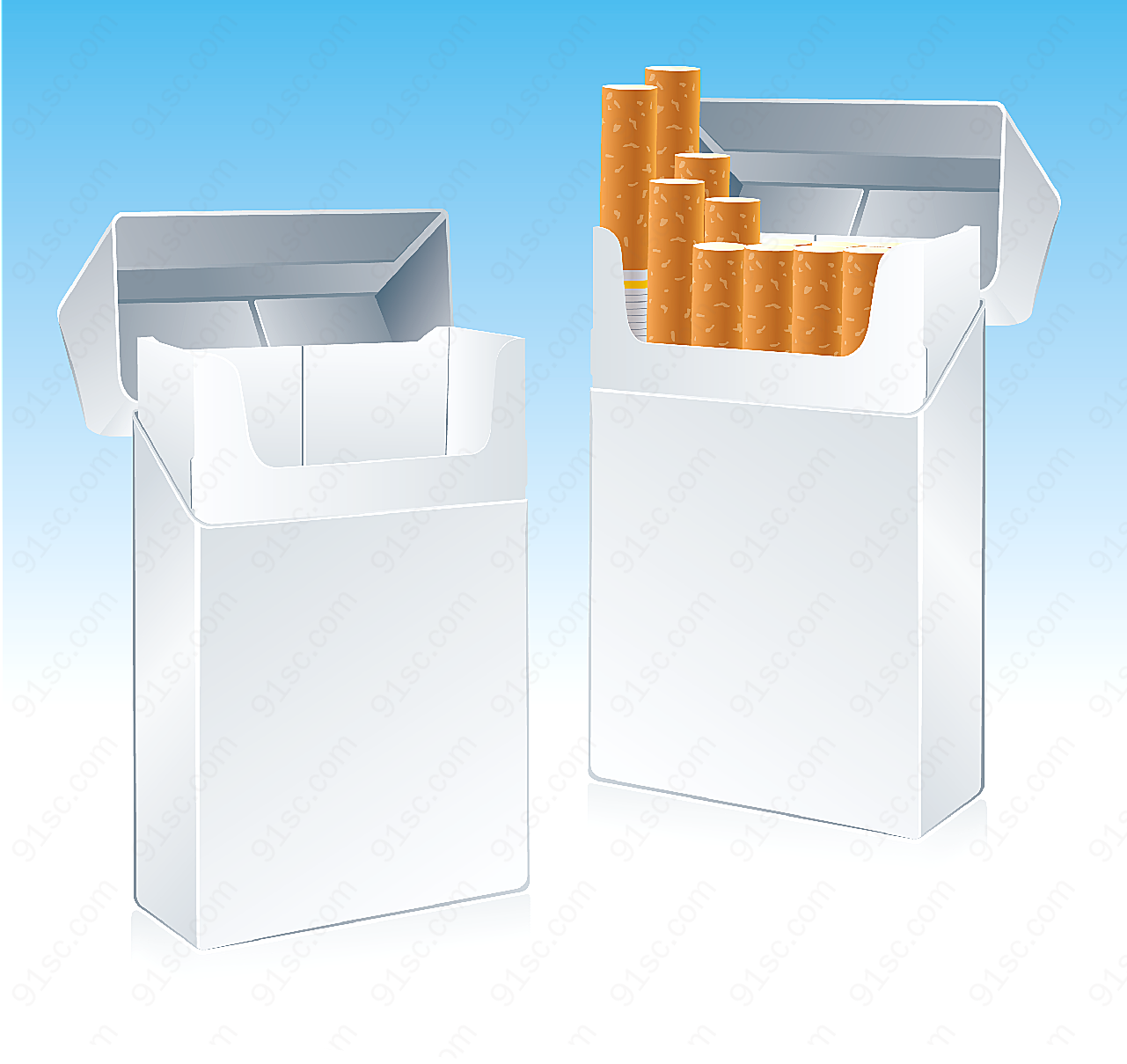 香烟矢量素材矢量生活用品