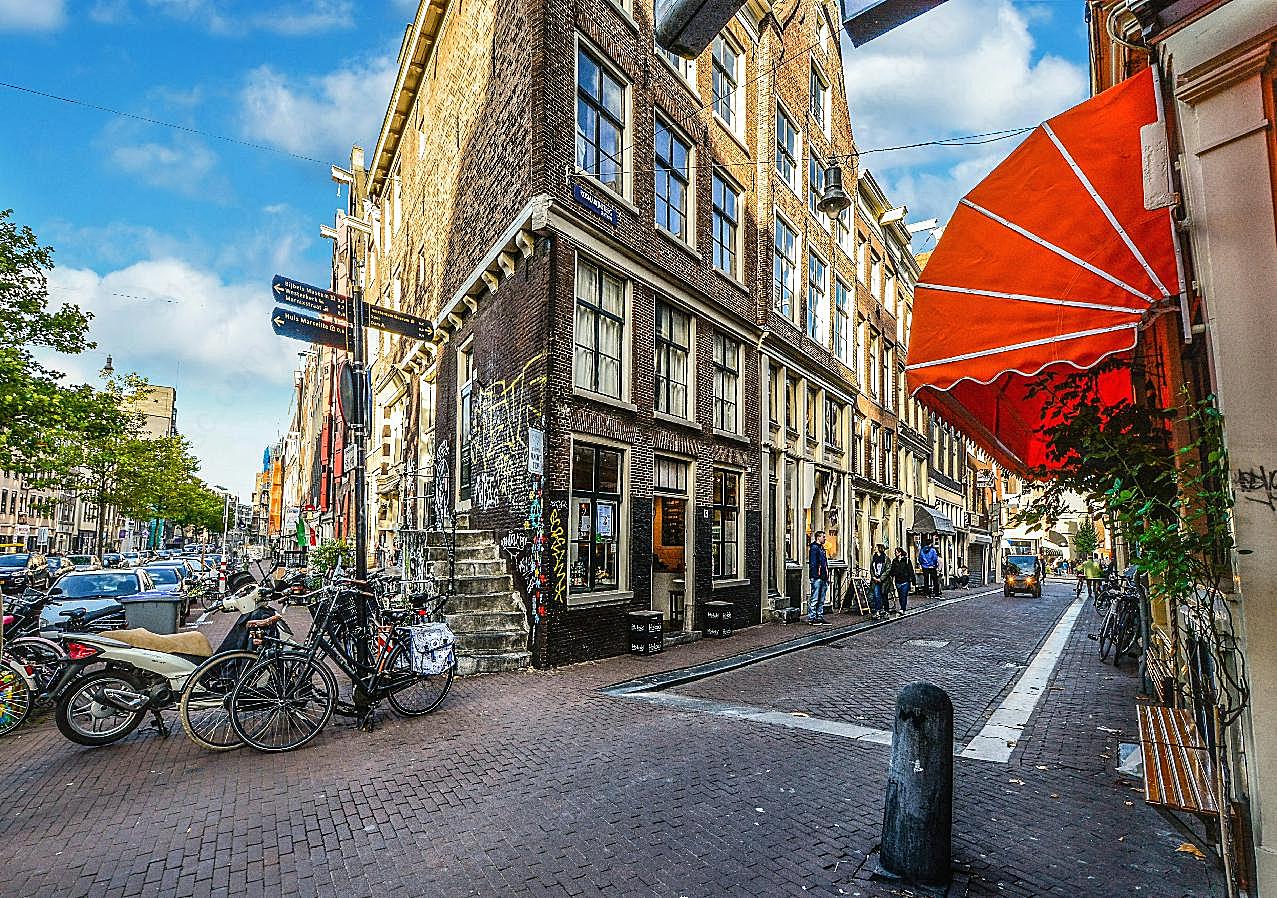 阿姆斯特丹街头图片空间