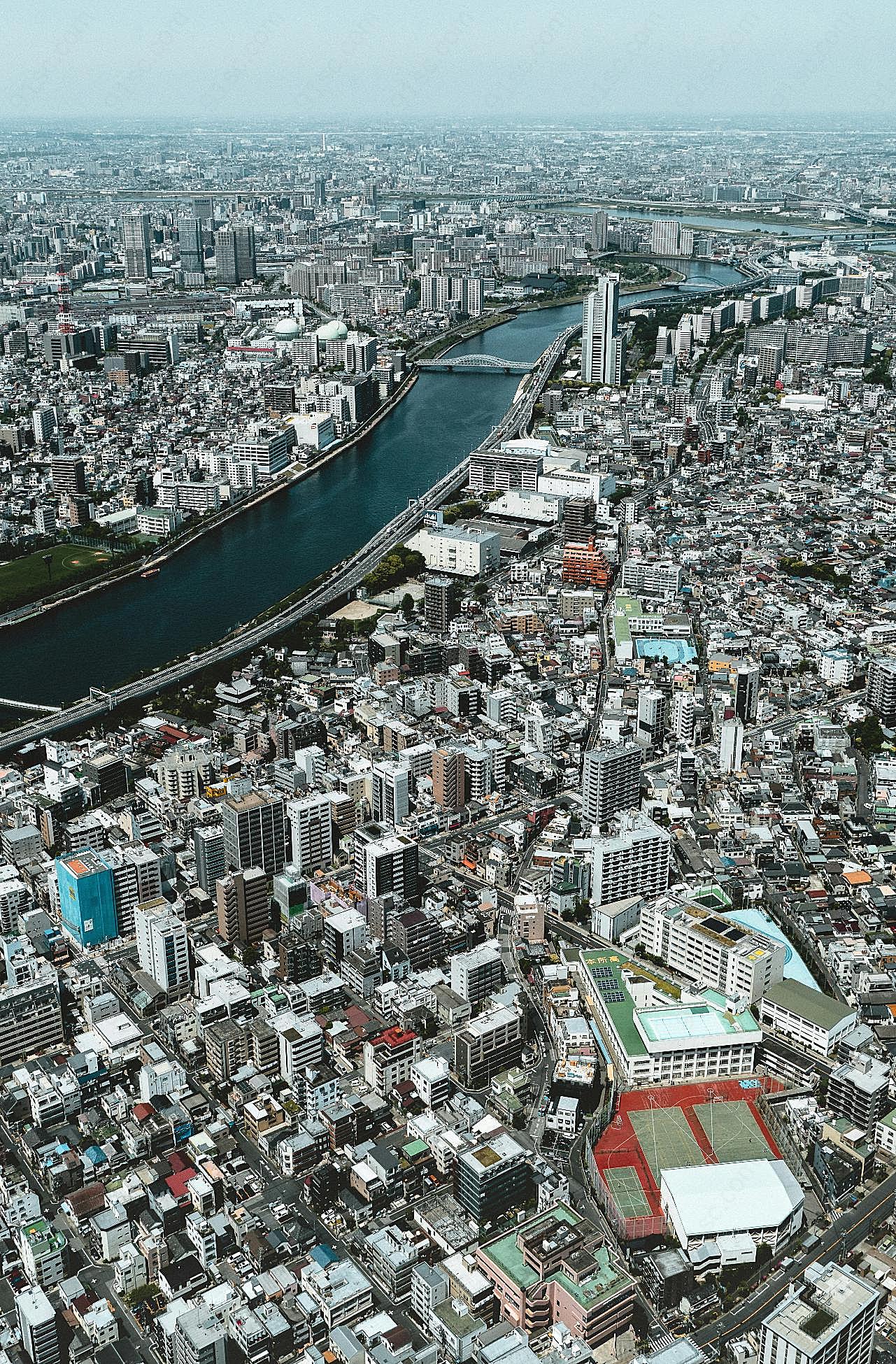 城市建设航拍风光图片高清建筑