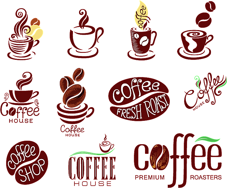 咖啡主题标志矢量logo图形