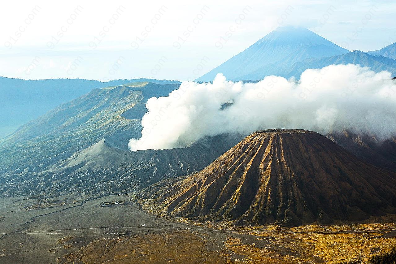 火山景观自然风景高清摄影