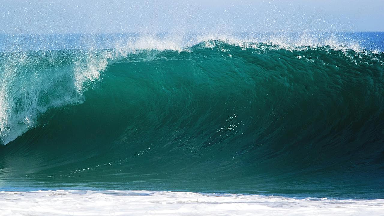 海浪翻天图片自然摄影