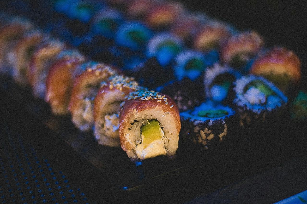 日本寿司卷图片高清餐饮