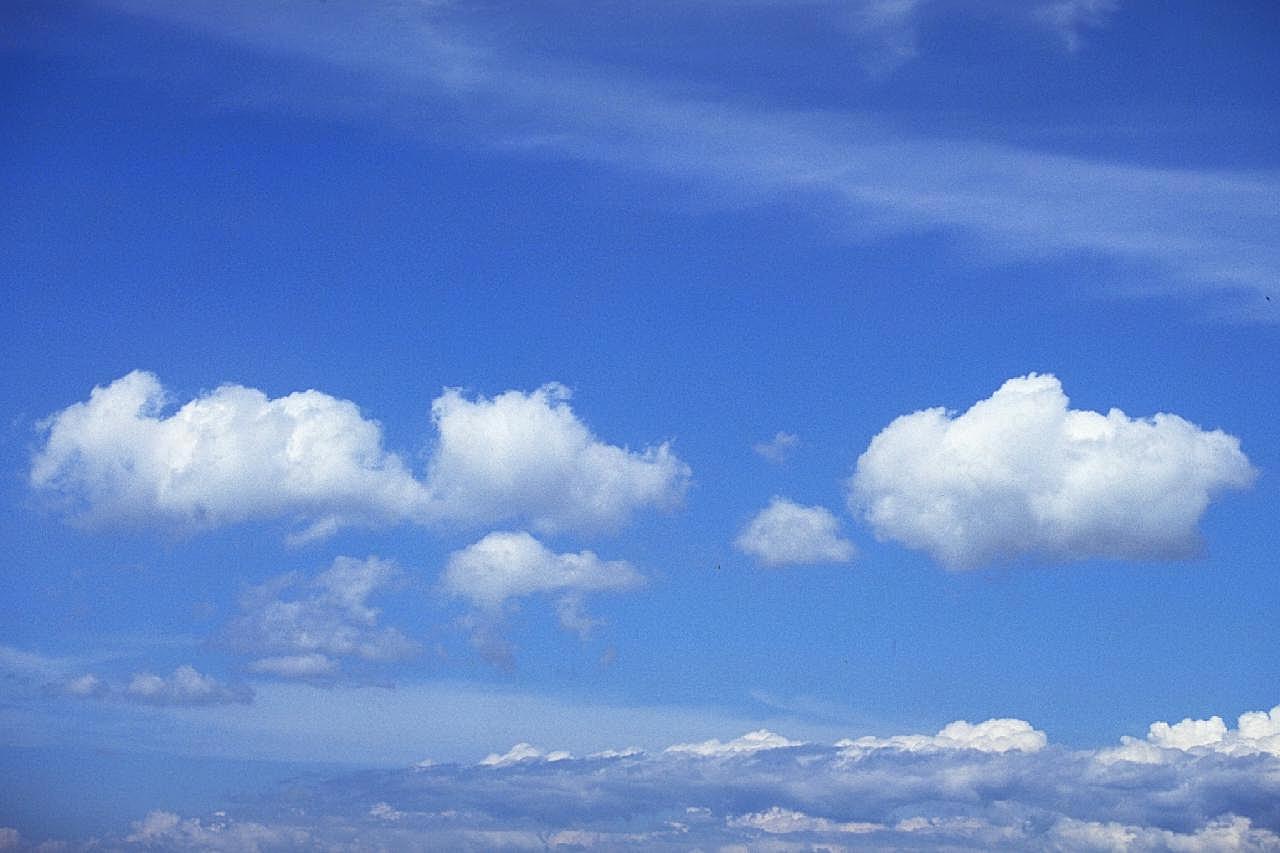 蓝天白云素材图片下载天空