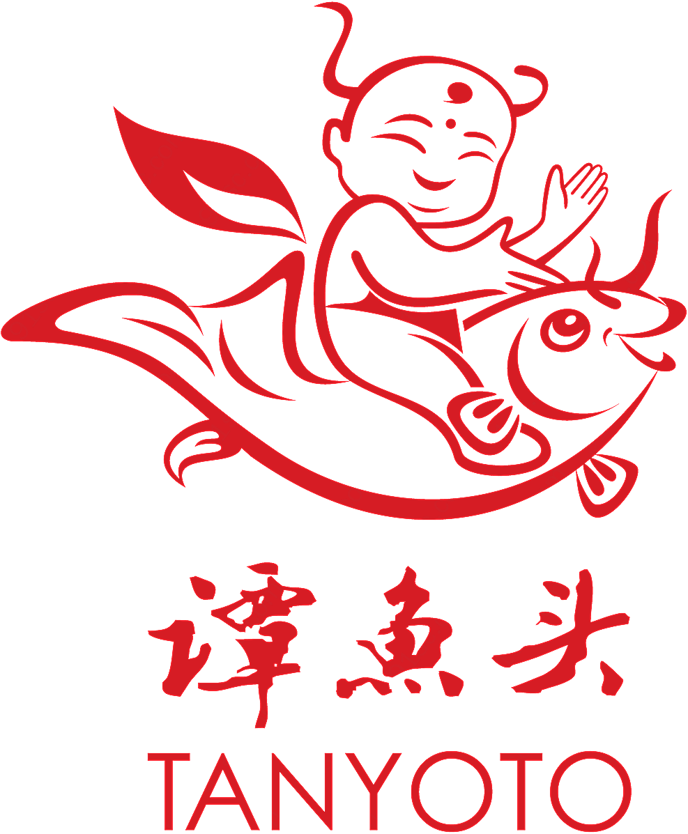 谭鱼头logo矢量餐饮食品标志