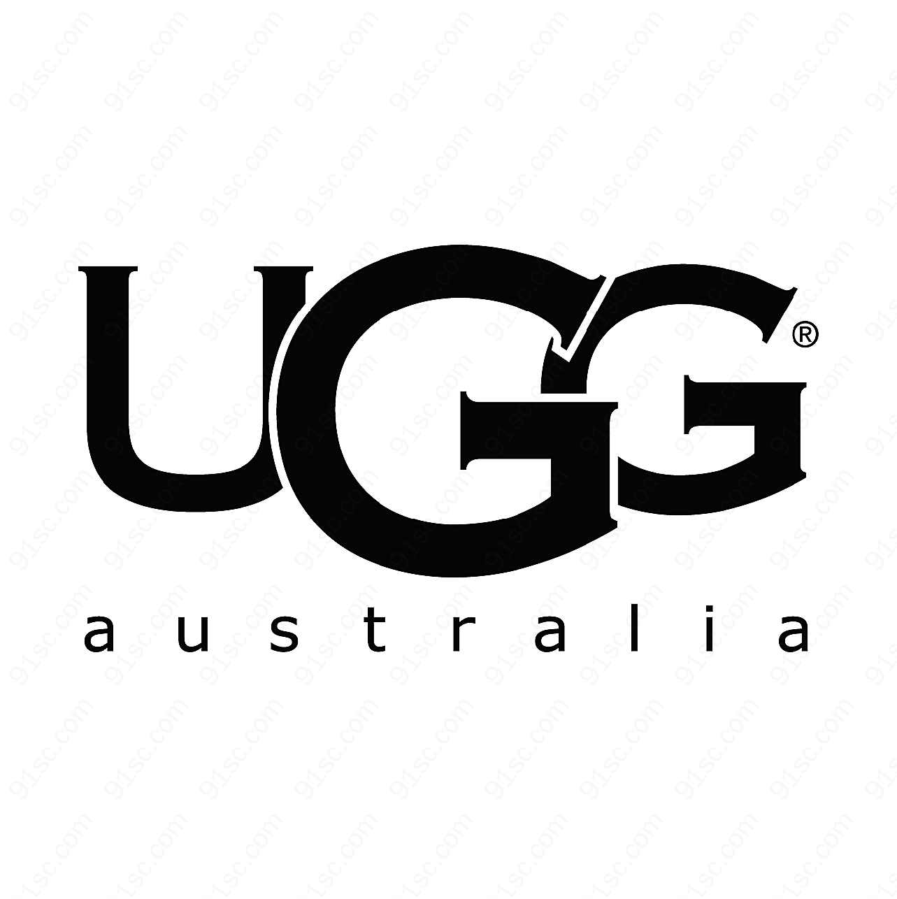 ugg标志服装饰品箱包标志