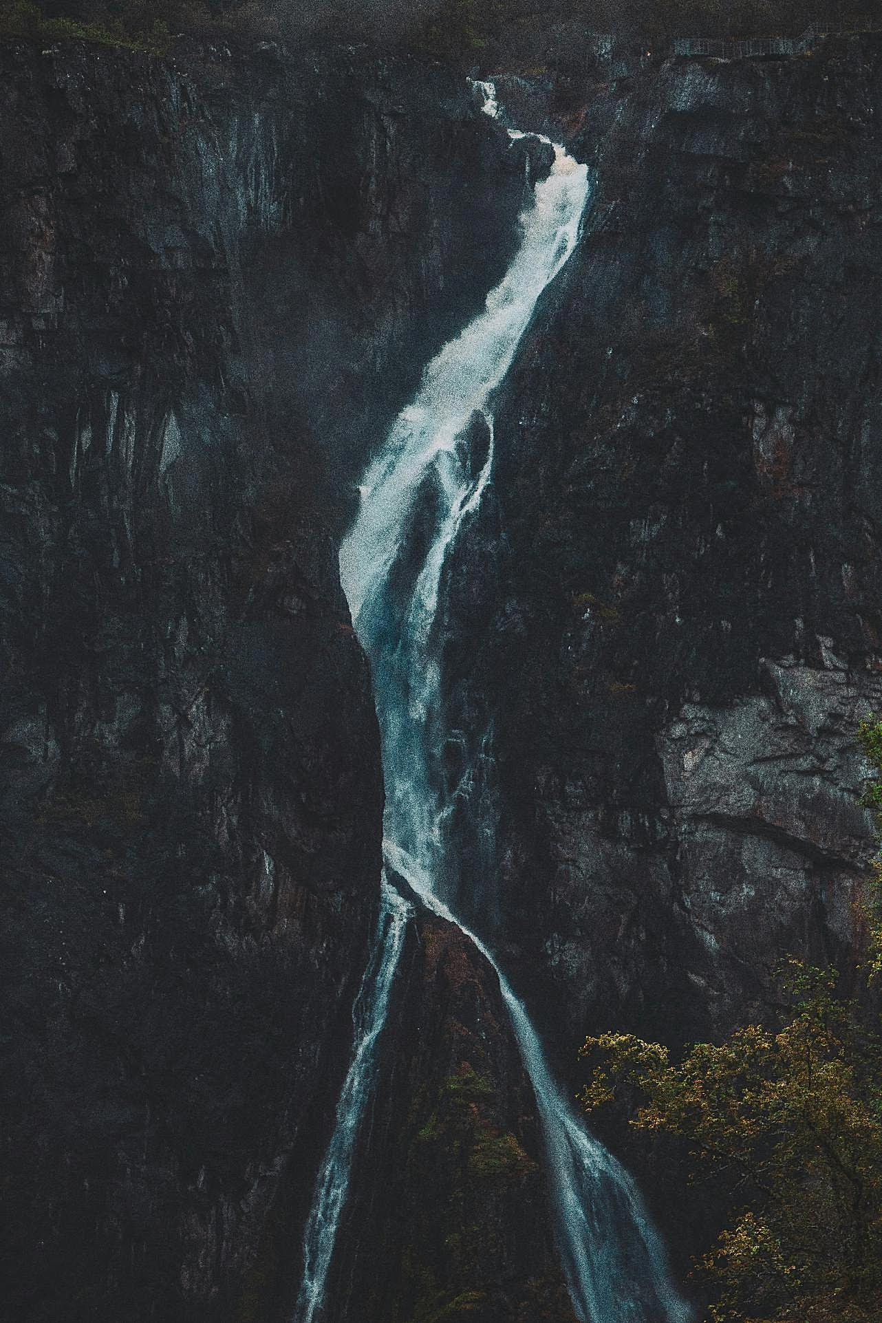 高山流水瀑布风景图片瀑布图片