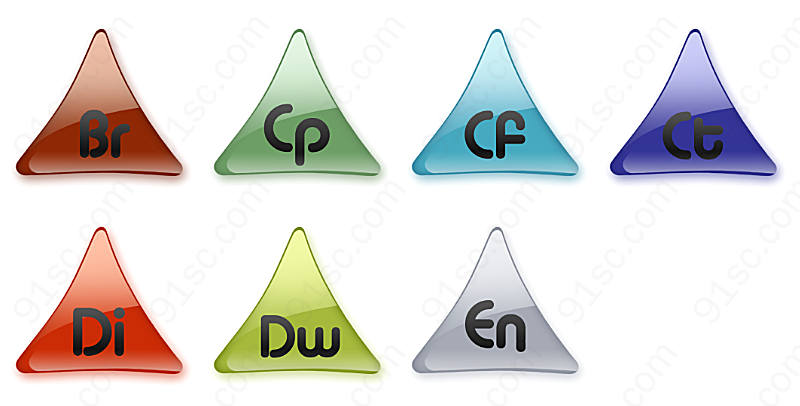 水晶软件桌面软件图标