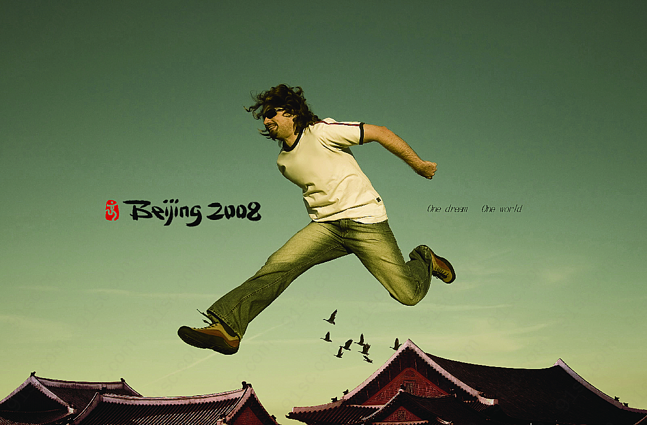 北京2008-2平面广告