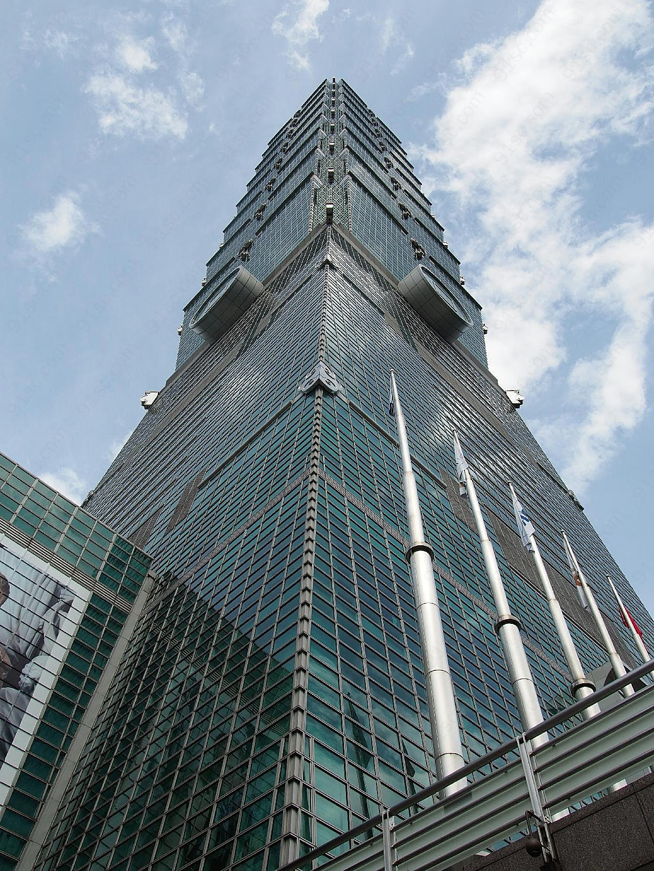 台北101摩天楼图片空间高清