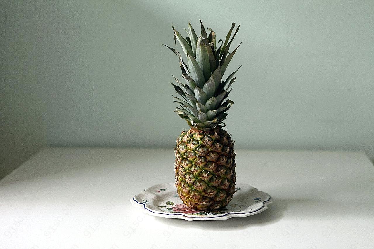 菠萝图片生物摄影