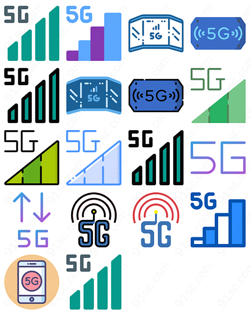 5g信号系统图标