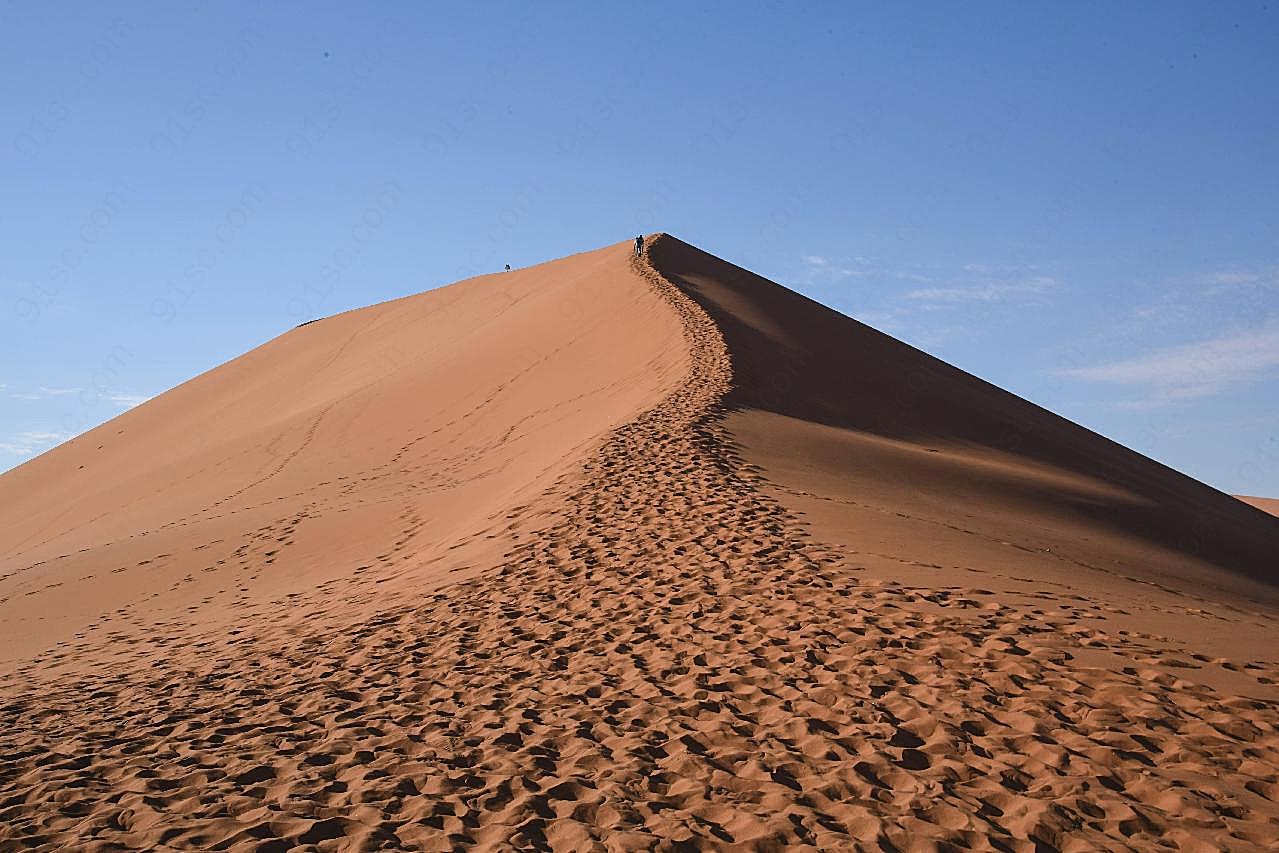 非洲荒漠沙丘景观图片风景