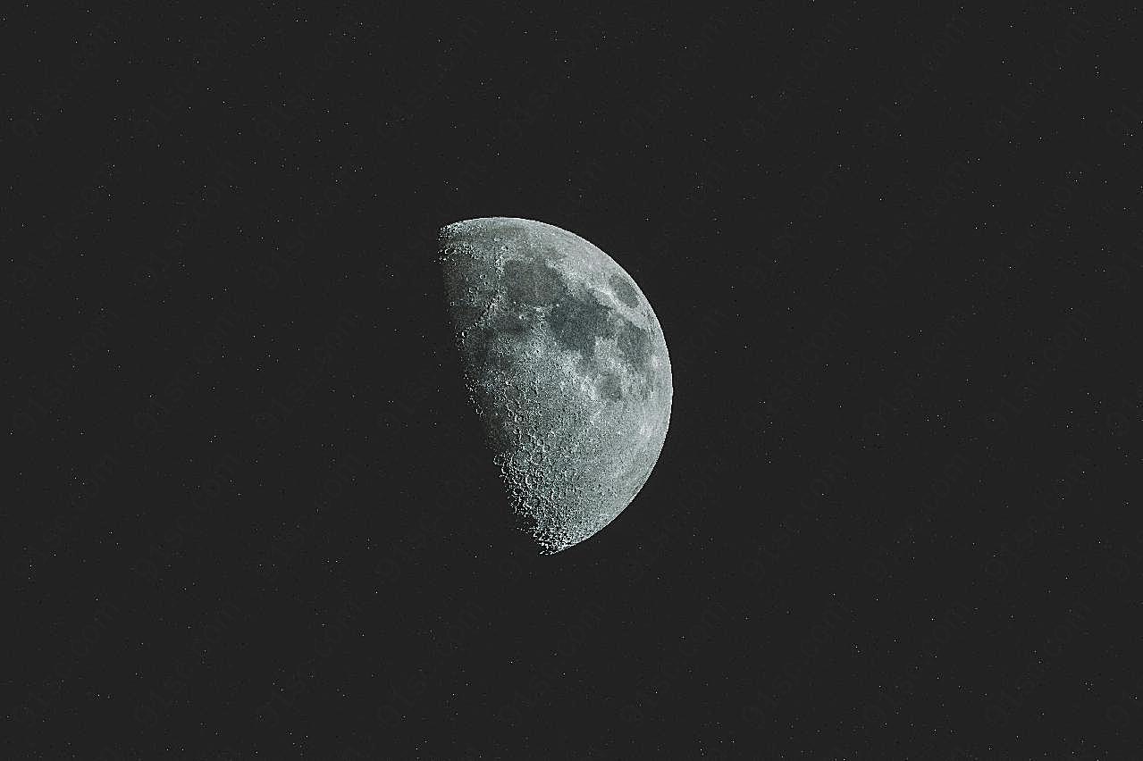 宇宙月球图片摄影