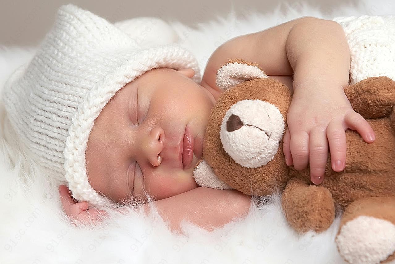高清婴儿睡觉图片下载人物速写