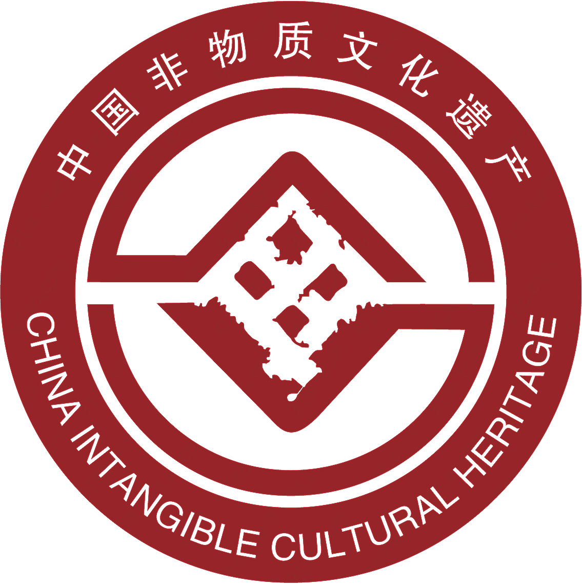 中国非物质文化遗产logo矢量文化产业标志