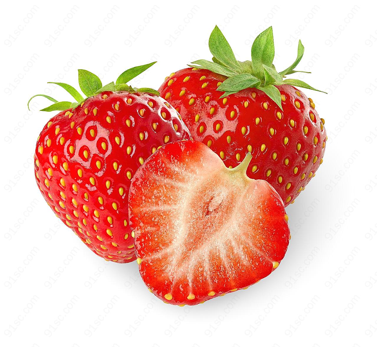新鲜的草莓-2水果