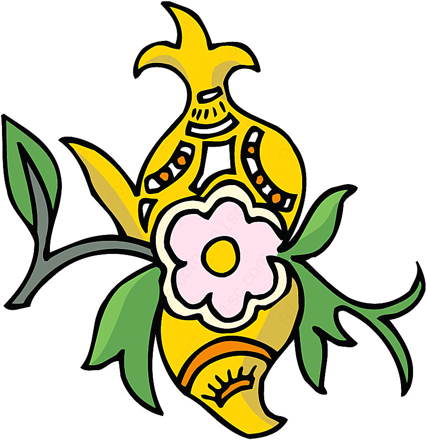 矢量彩色花纹_480矢量花纹