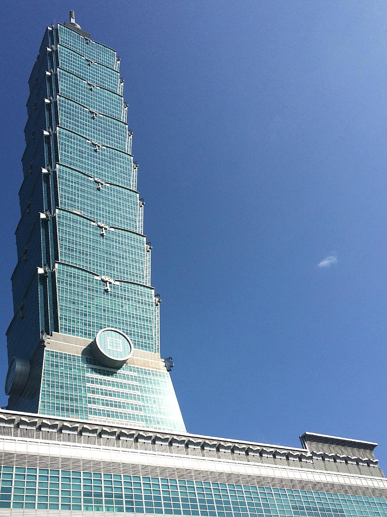 台北101大厦图片现代建筑