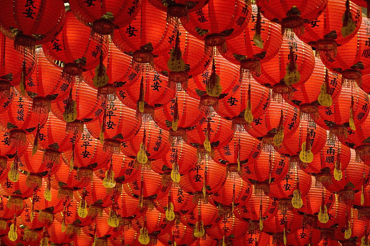 中国传统灯笼节日高清