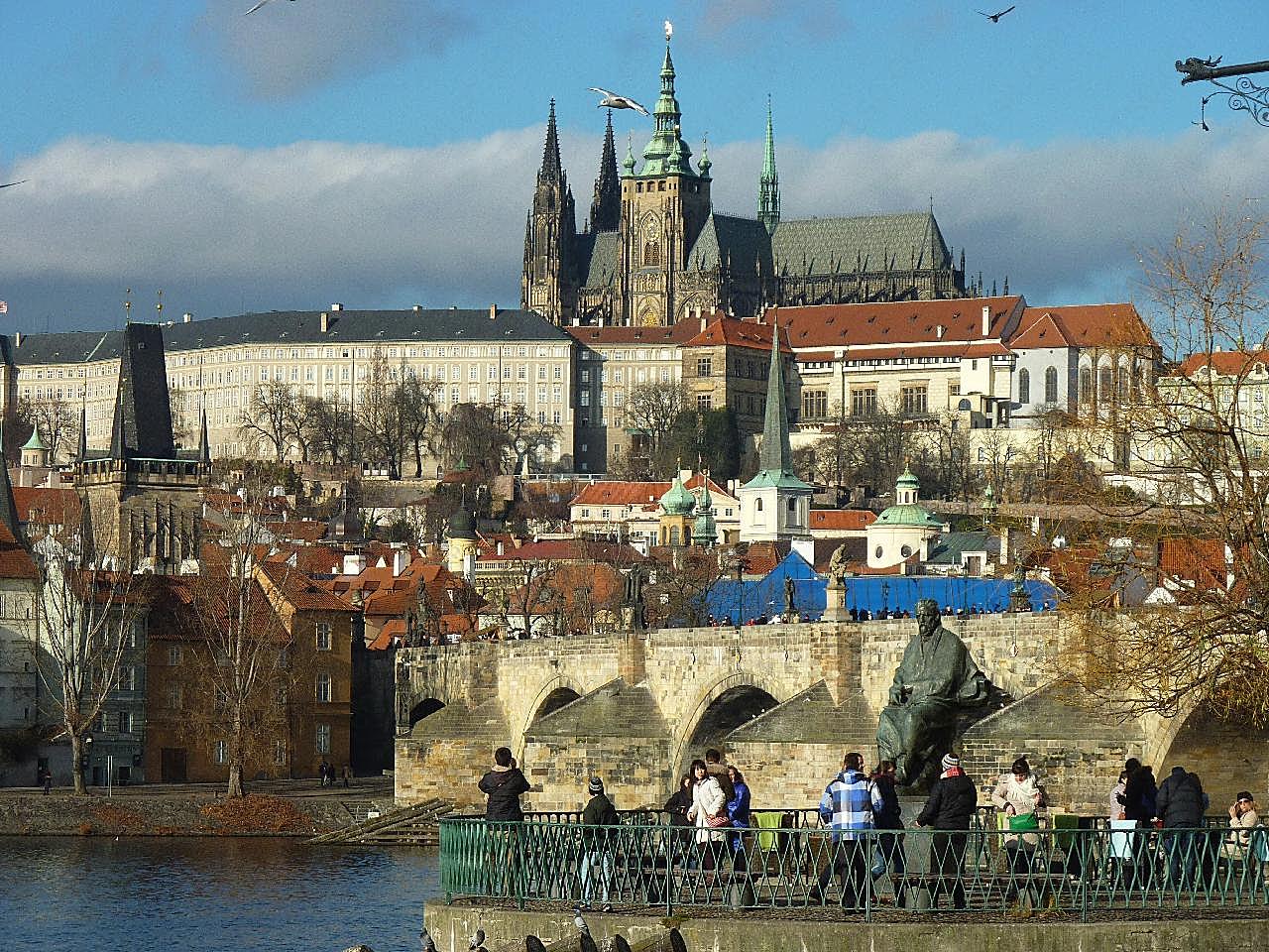 布拉格城堡图片特色建筑