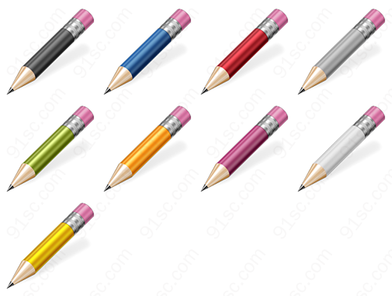 精美铅笔桌面生活工具