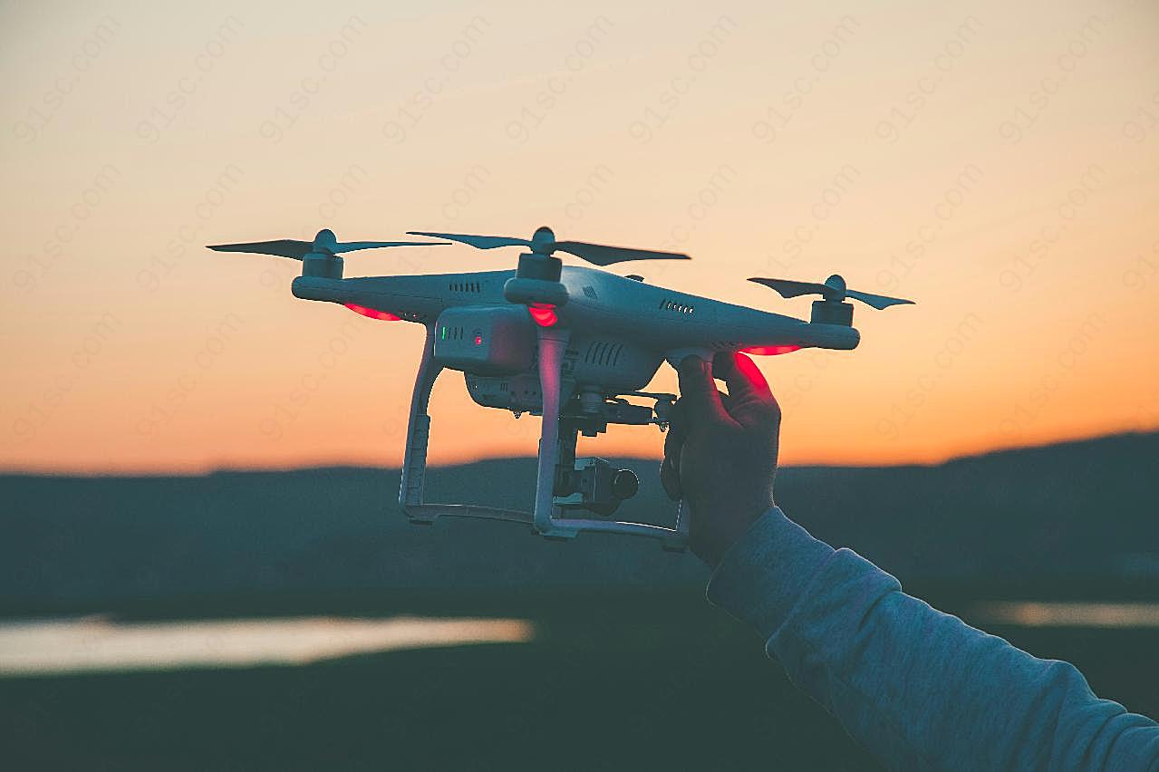 航拍设备无人机图片科技