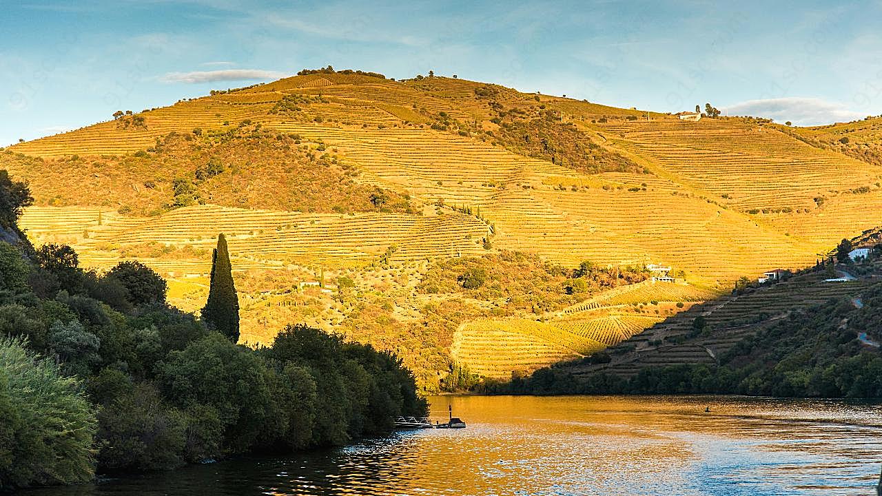 葡萄牙日落景观图片自然风景