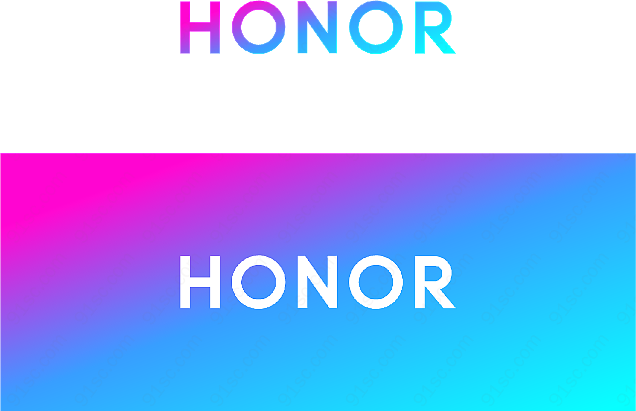 荣耀honor手机logo矢量电子电器标志