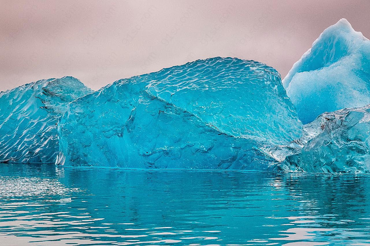 冰河图片自然