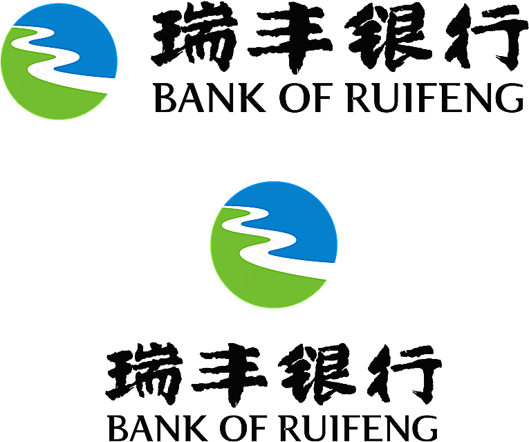 瑞丰银行logo标志矢量金融标志