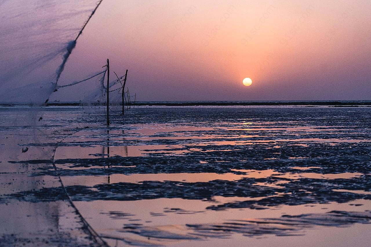 唯美风景图片夕阳