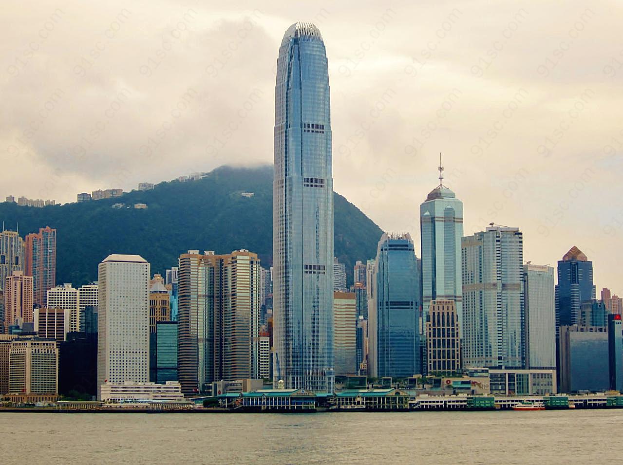 香港港口建筑高清空间