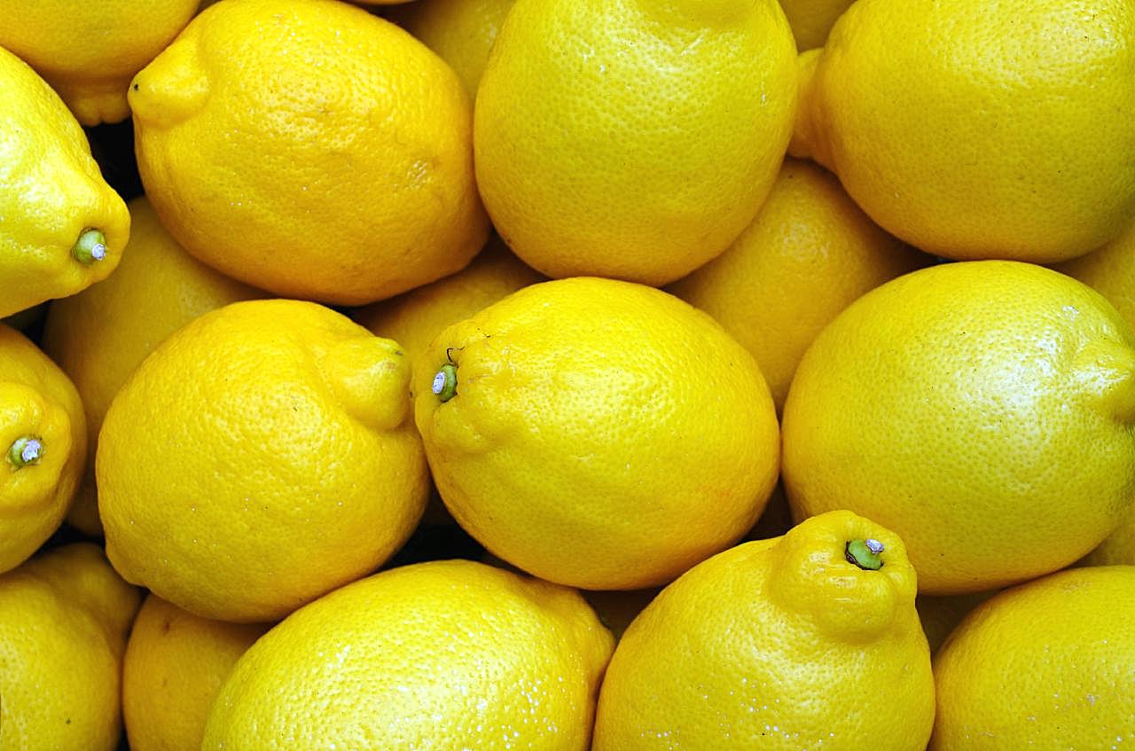 柠檬丰收图片水果