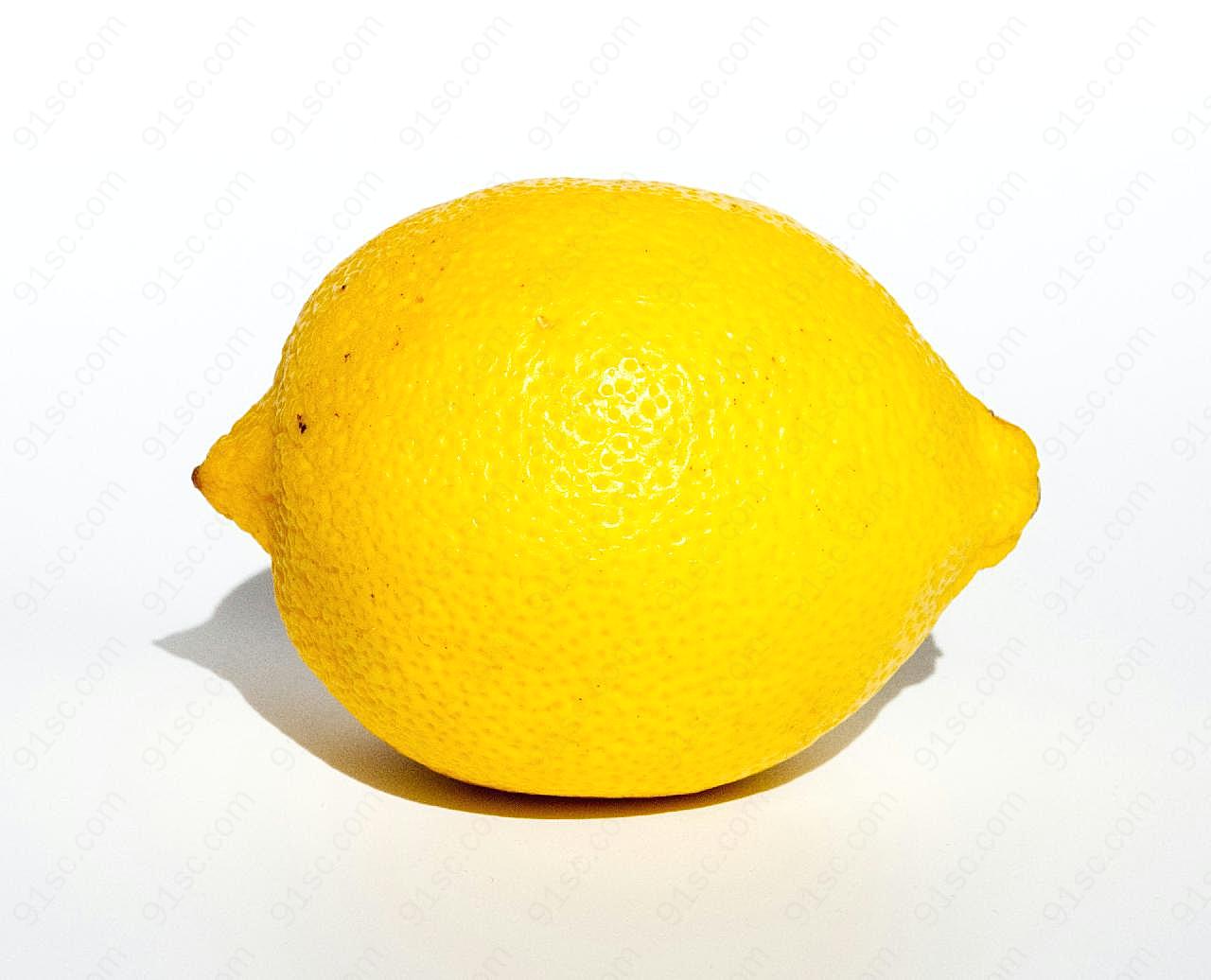 一颗黄柠檬图片生物