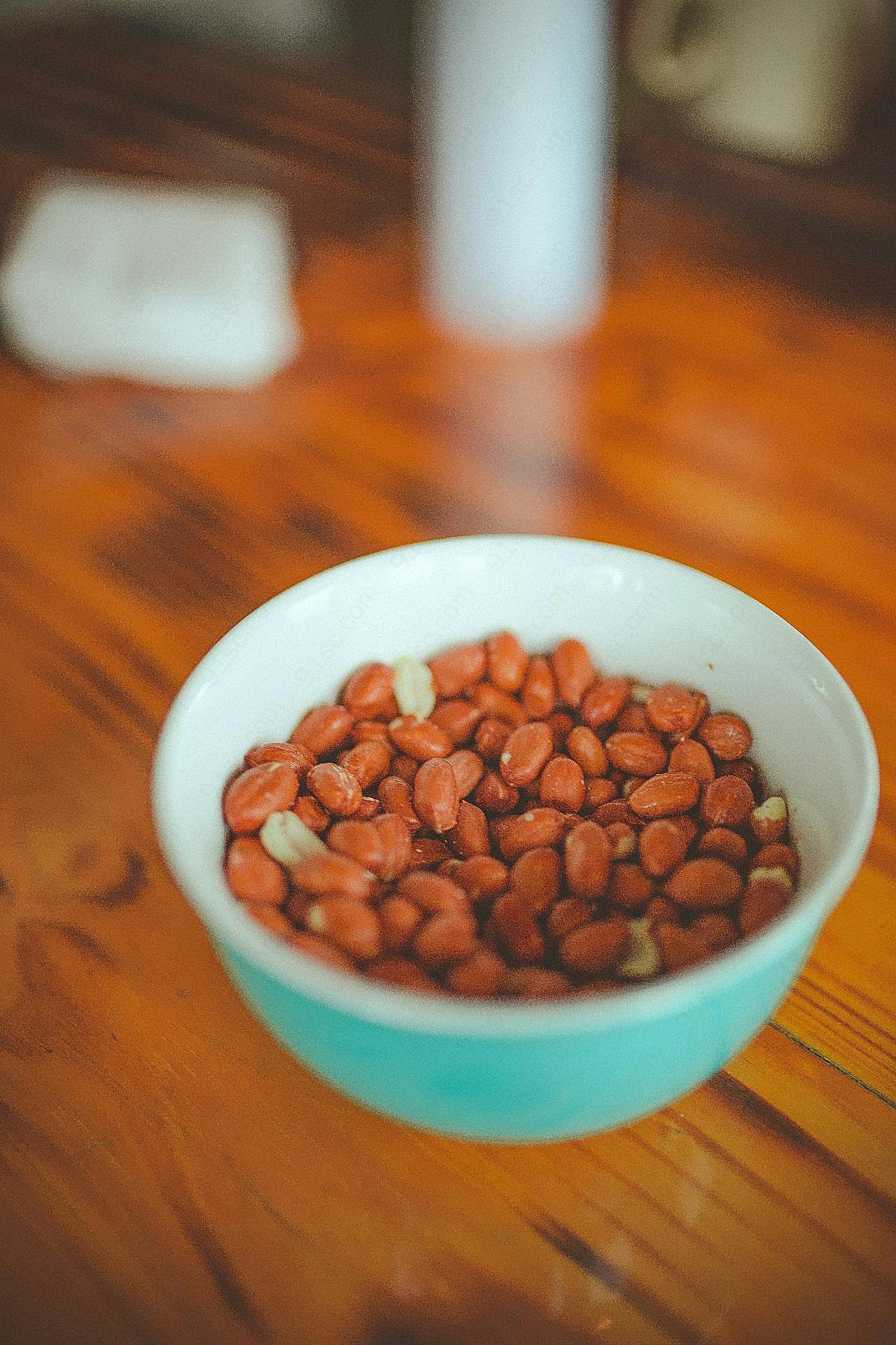 现炒花生图片食物